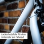 Farbviereck Fahrrad-Schutzaufkleber Set Maxi transparent