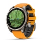 Garmin Fenix 8 AMOLED Smartwatch GPS orange-titan-graphit