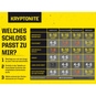 Kryptonite Keeper 790 Combo Chain Fahrrad-Kettenschloss