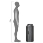 Ortlieb Dry-Bag Heavy Duty Packsack 109 l | Schwarz-Grau