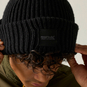 Regatta Connora Fisherman Beanie Mütze Schwarz