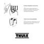 Thule side frames set Seitenrahmen Thule Tour Rack