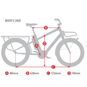 Benno Bike Boost-E 10D CX E-Bike Lastenrad Step Trough | Uni | Weiß | 24"