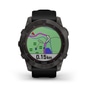 Garmin Fenix 7X Sapphire Solar Titan GPS-Multisport Smartwatch Schwarz