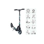 Globber Muuwmi 230 205 mm Scooter schwarz türkis
