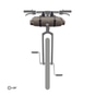 Ortlieb Handlebar-Pack 9 L Bikepacking-Lenkertasche braun