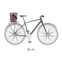 Ortlieb Up-Town Rack Urban Gepäckträgerkorb ash rose
