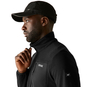 Regatta Eadle Fleece Fahrradshirt Herren langarm Schwarz | M