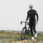Dynamics Colpi Winter Radtrikot Herren langarm schwarz | L