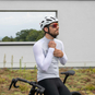 Dynamics Elegant Line Winter Radtrikot langarm grau | M