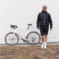 Dynamics Pioggia Regenjacke mit Kapuze Herren schwarz | M