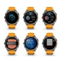 Garmin Fenix 8 AMOLED Smartwatch GPS orange-titan-graphit