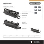 Ortlieb Frame-Pack RC Toptube 4 l Rahmentasche braun