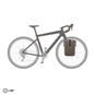 Ortlieb Gravel-Pack Fahrradtaschen Paar braun