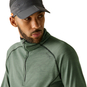 Regatta Yonder II Fleece Fahrrad Shirt Herren langarm