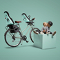 Thule Yepp Nexxt 2 Maxi Fahrrad-Kindersitz hinten Gepäckträgermontage Mintgrün
