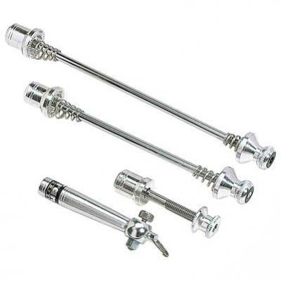 TranzX Sicherheitsschnellspanner-Set 5-Kant silber