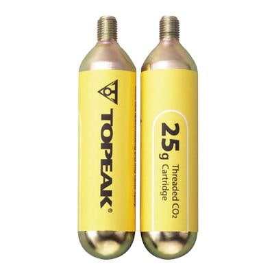 Topeak CO2-Kartuschen mit Gewinde (2 x 25 g)