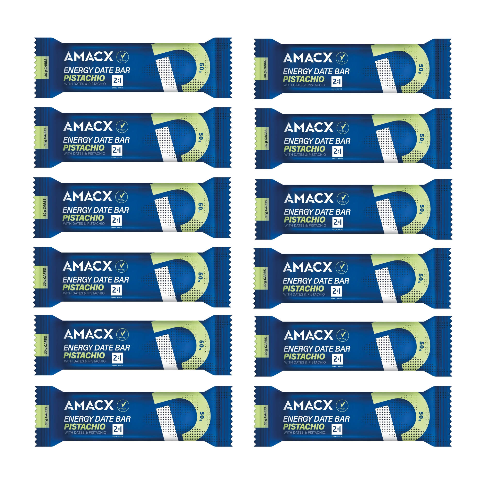 AMACX Energy Date Bar Energieriegel Box 12 x 50 g