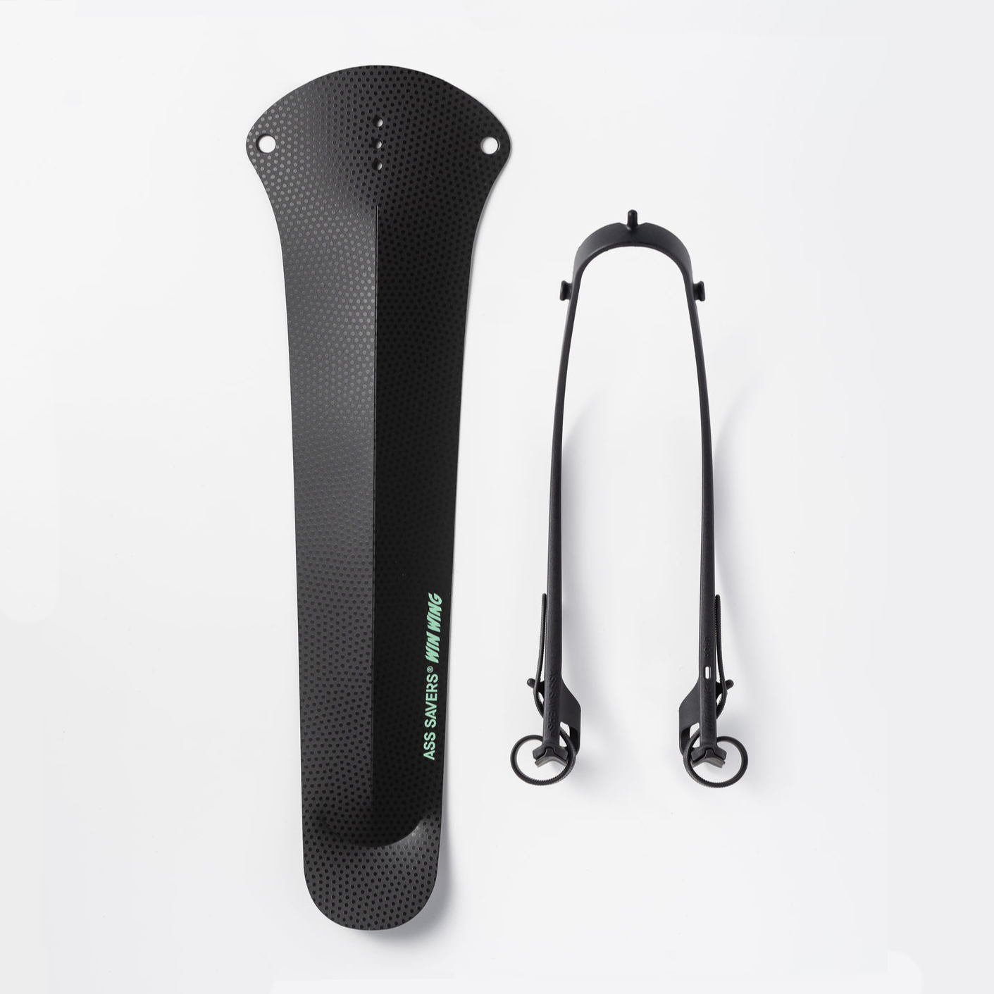 Ass Savers Win Wing 2 Road Black Spot Spritzschutz Fahrrad