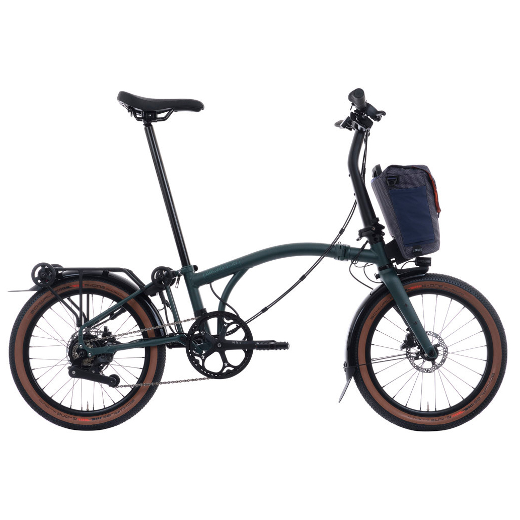 Brompton Electric G-Line G4 E-Bike Faltrad 20" grün
