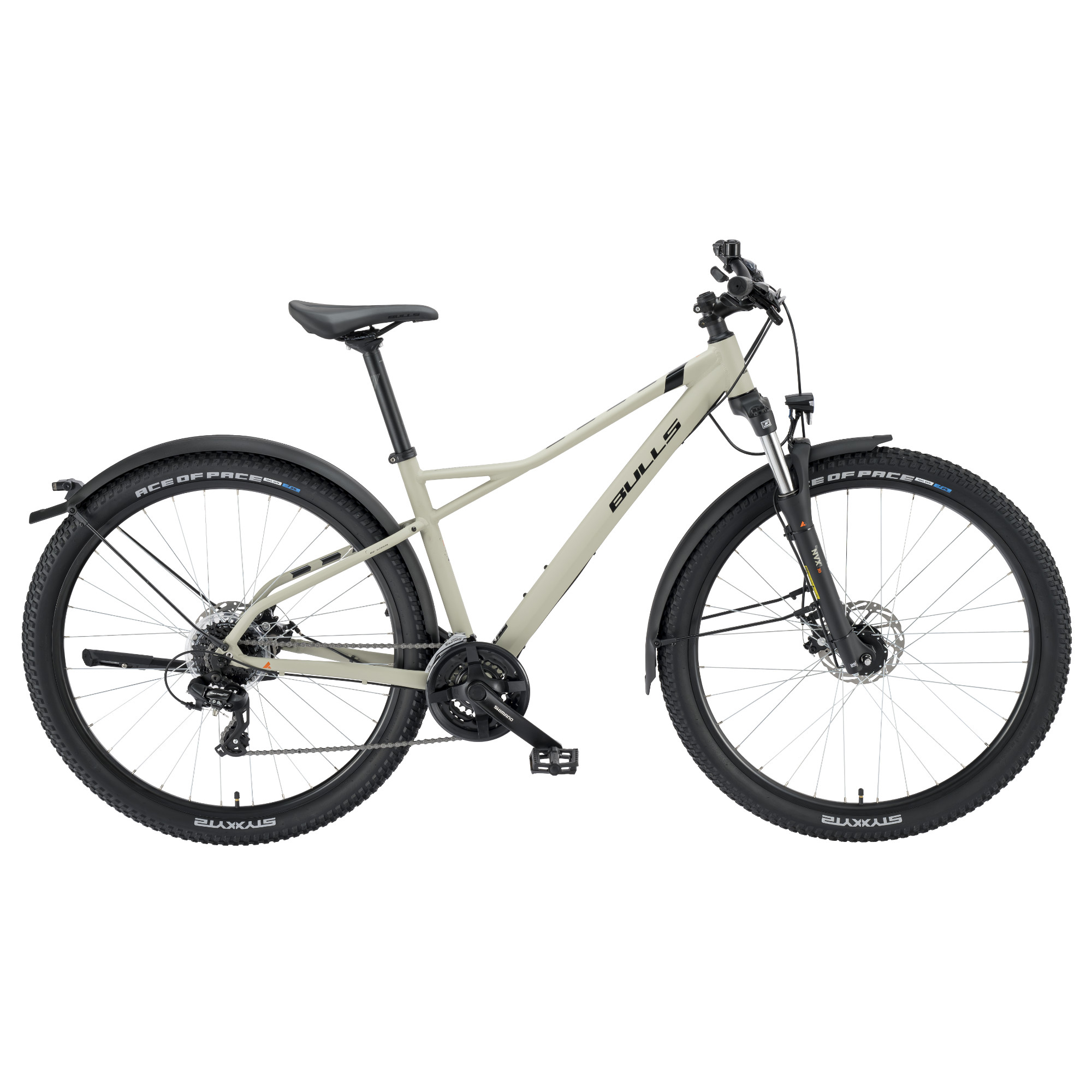 Bulls Racer Street Mountainbike ATB Hardtail grau