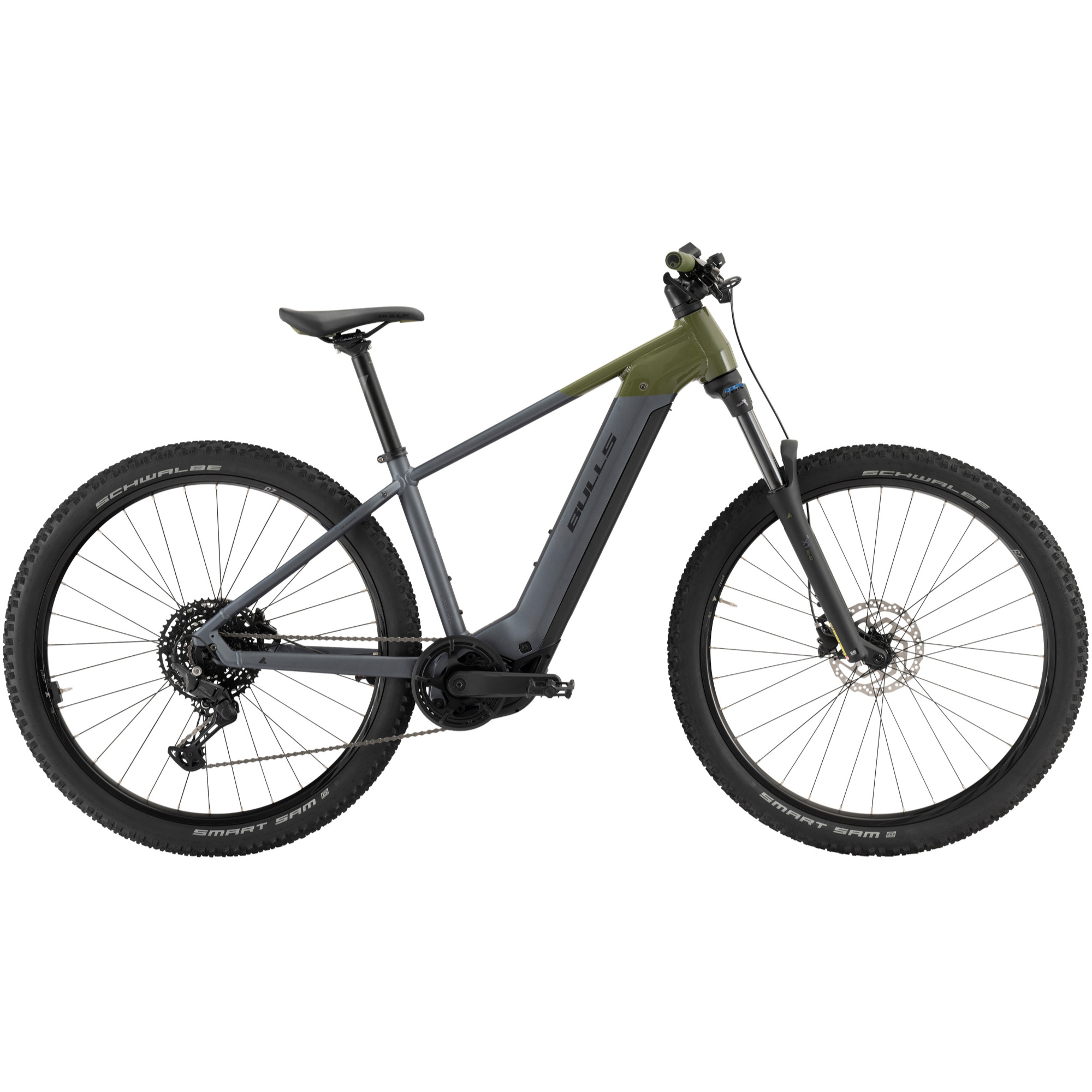 Bulls EVO CX 2 E-Bike Mountainbike Hardtail grau