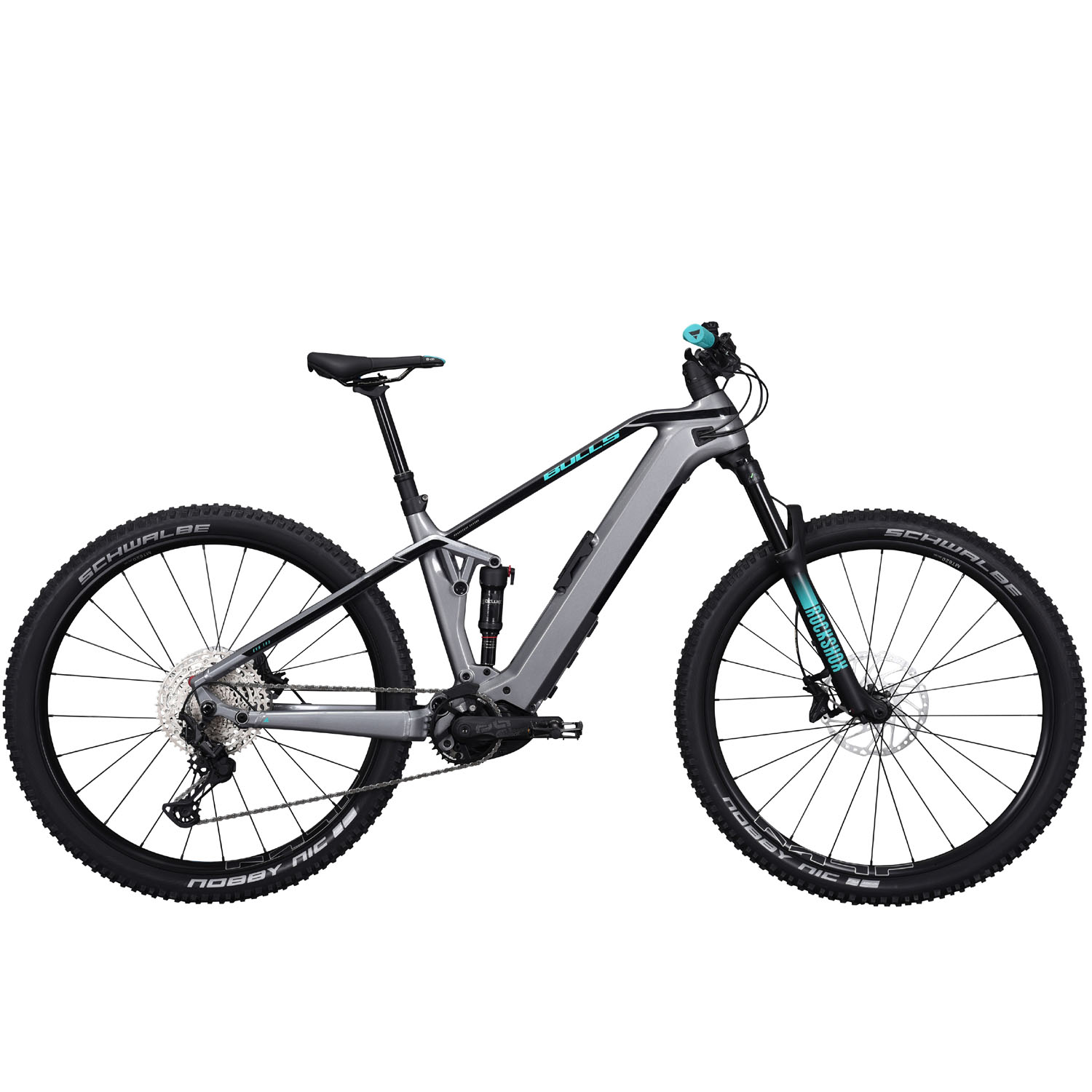 Bulls Sonic Evo TR-3 Carbon E-Bike Mountainbike Fully 29" silber