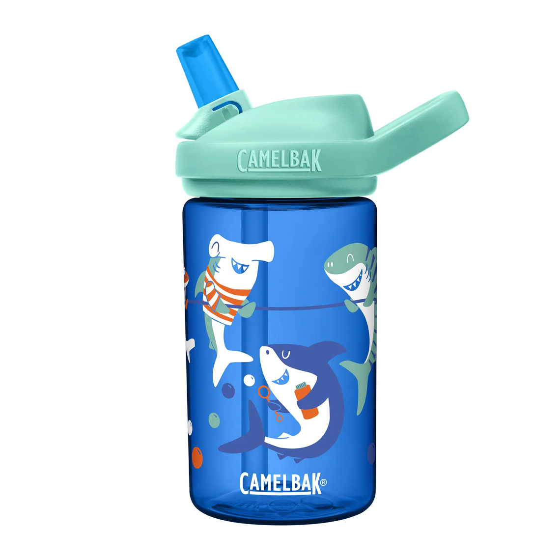 Camelbak Eddy+ Trinkflasche Kinder Shark Summer Camp (400 ml)