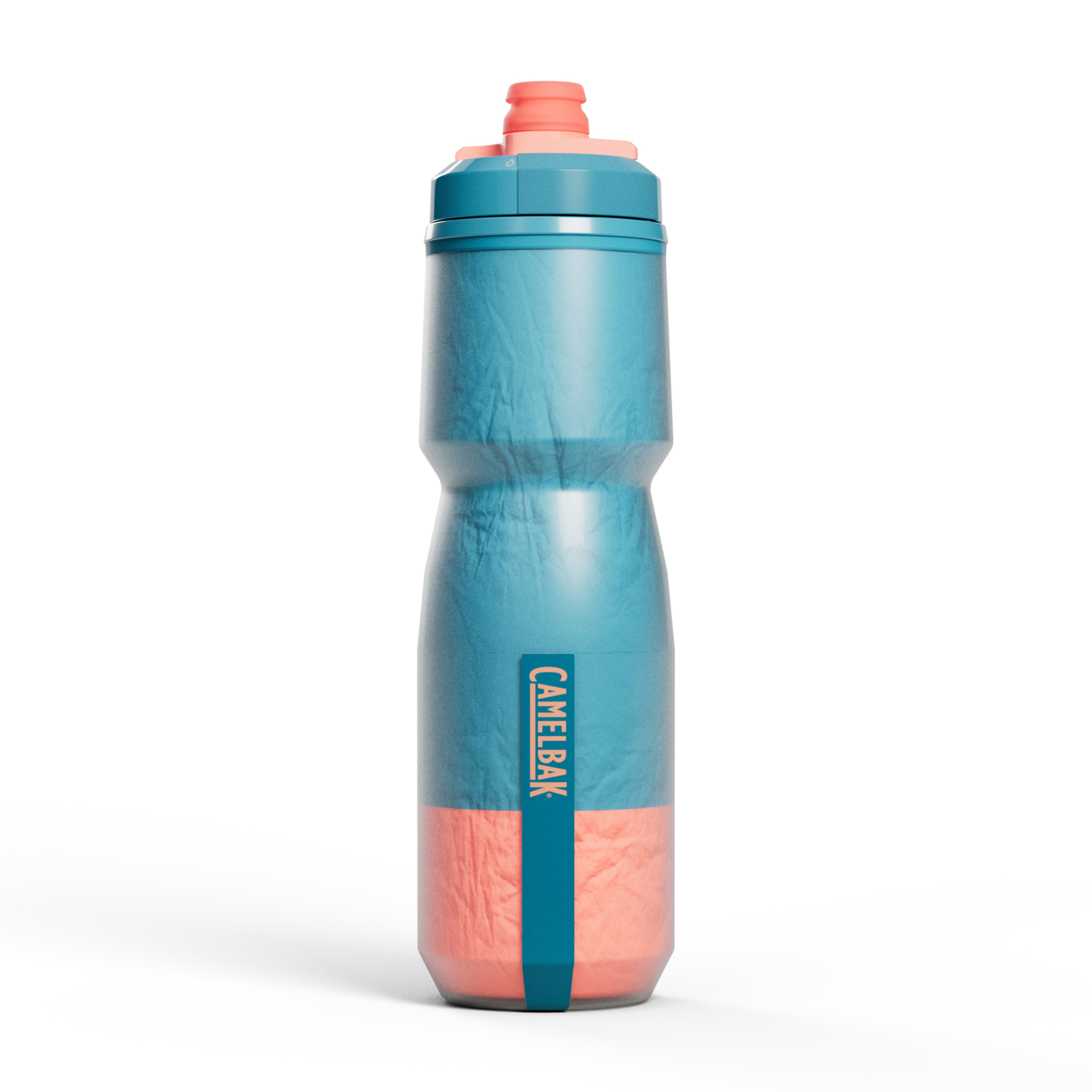 Camelbak Podium Chill Thermo Radflasche blau-rot 710 ml