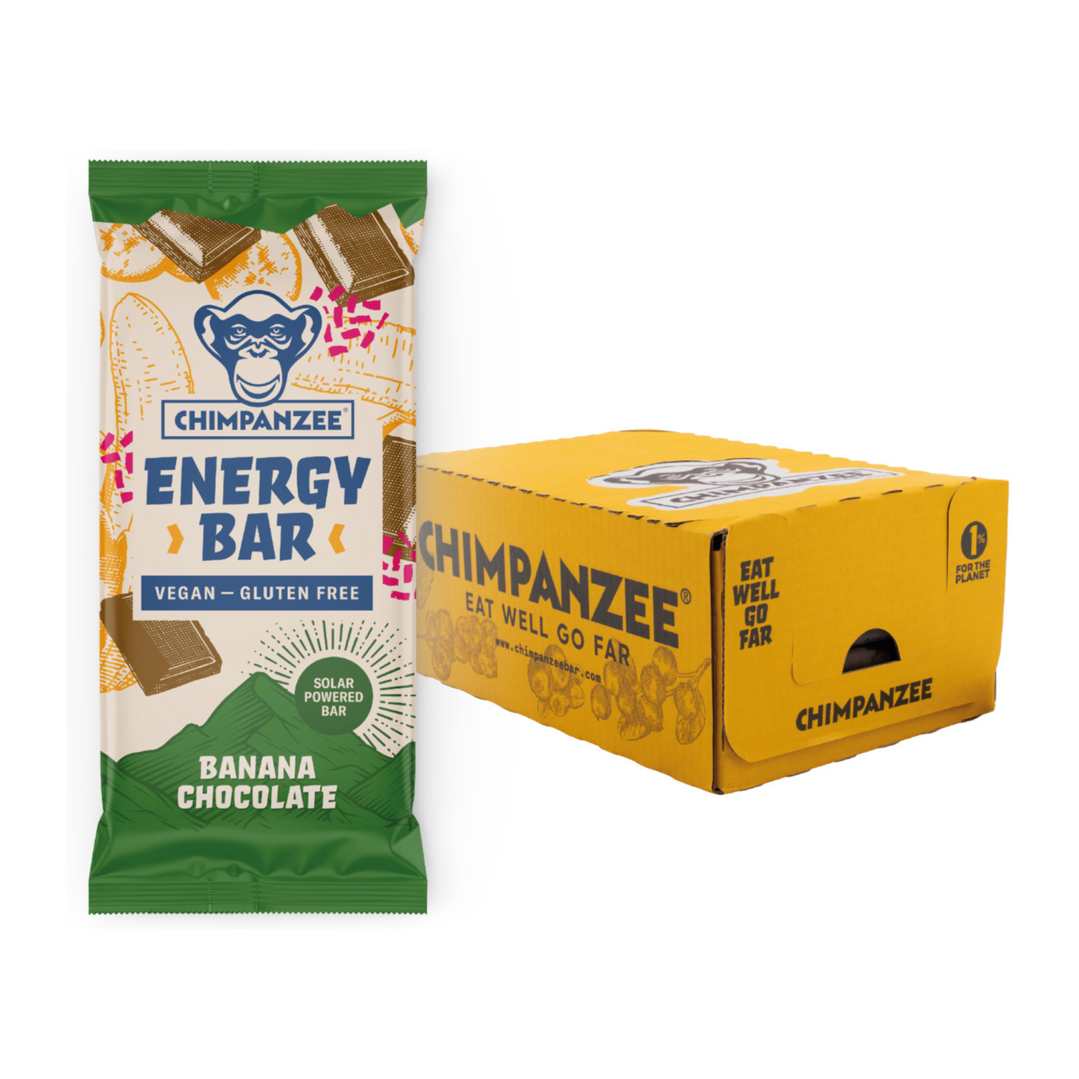 Chimpanzee Energieriegel Box (15 x 55 g)