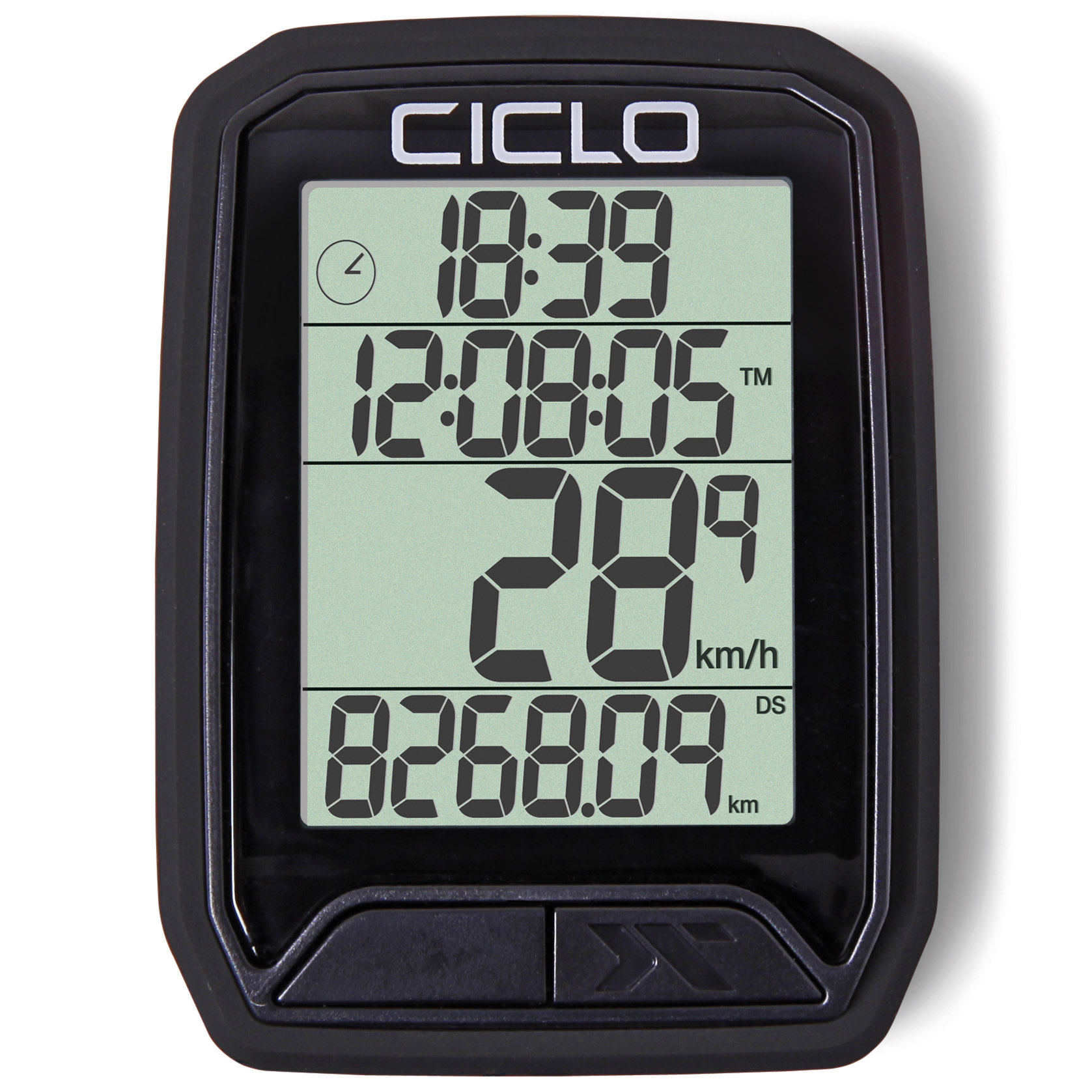 Ciclosport Protos 213 Fahrradcomputer kabellos