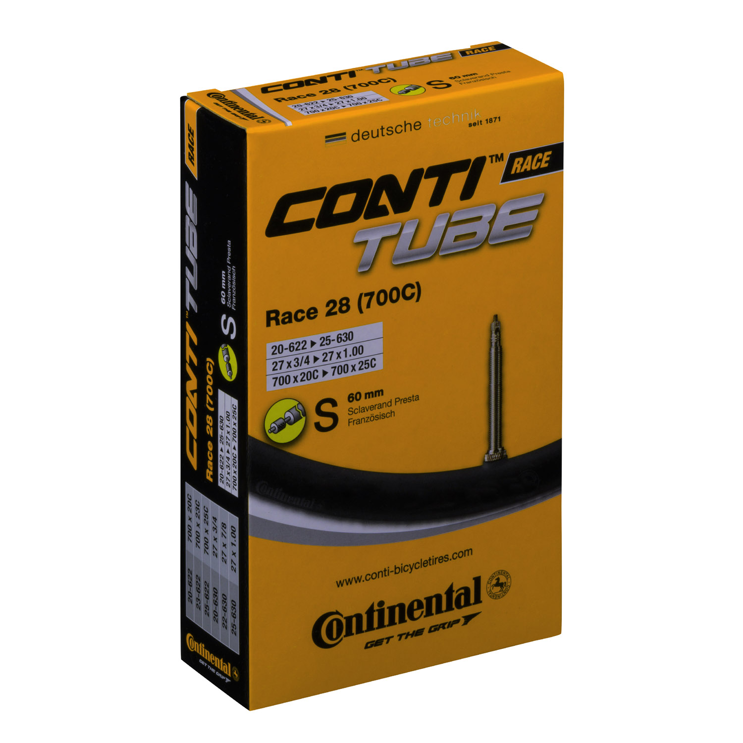 Continental Race 28 Rennrad-Schlauch (28")