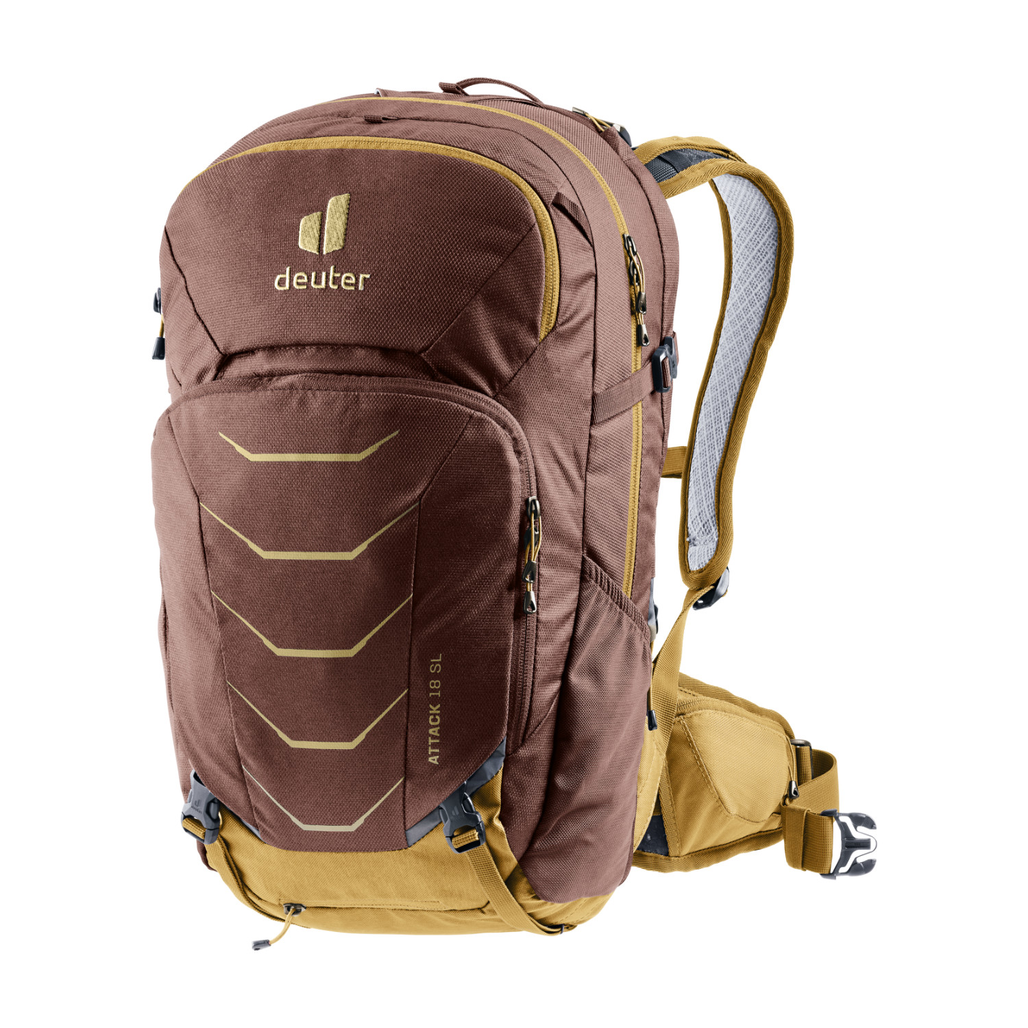 Deuter Attack 18 SL Protektor-Rucksack Damen raisin-almond