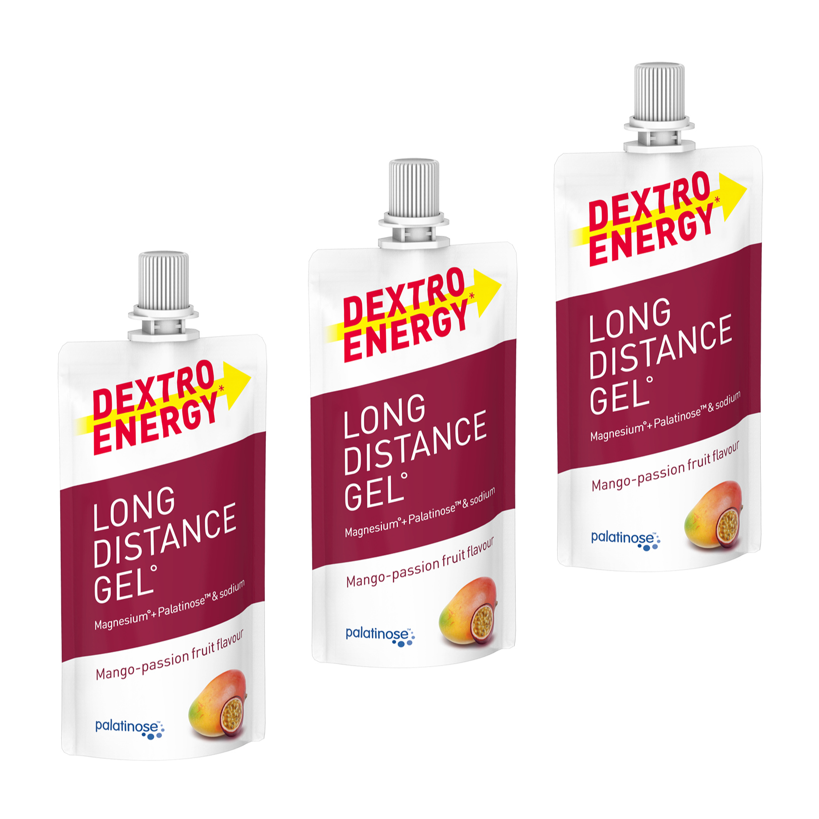 Dextro Energy* Long Distance Gel** Energy-Gel 3er-Set (3x50 ml)