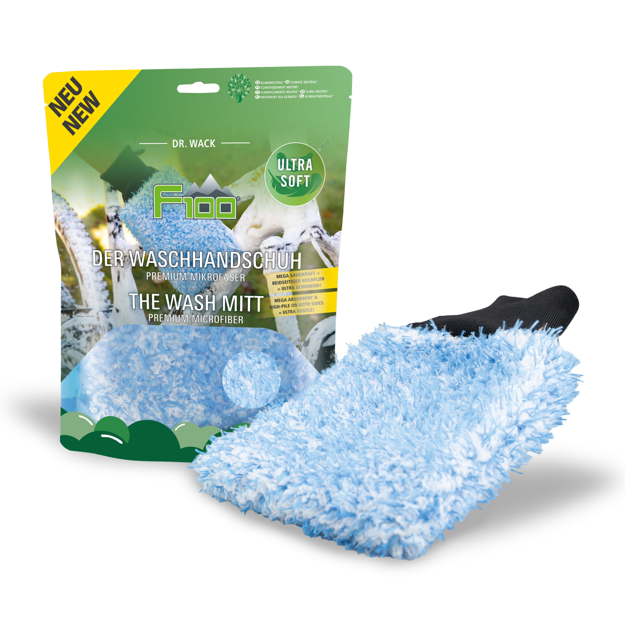 Dr. Wack F100 Der Waschhandschuh