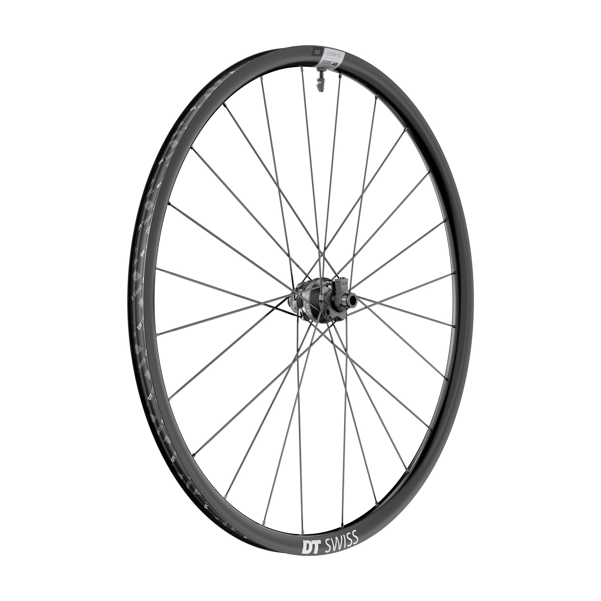 DT Swiss G 1800 Spline 28" Gravel Vorderrad mit Nabendynamo