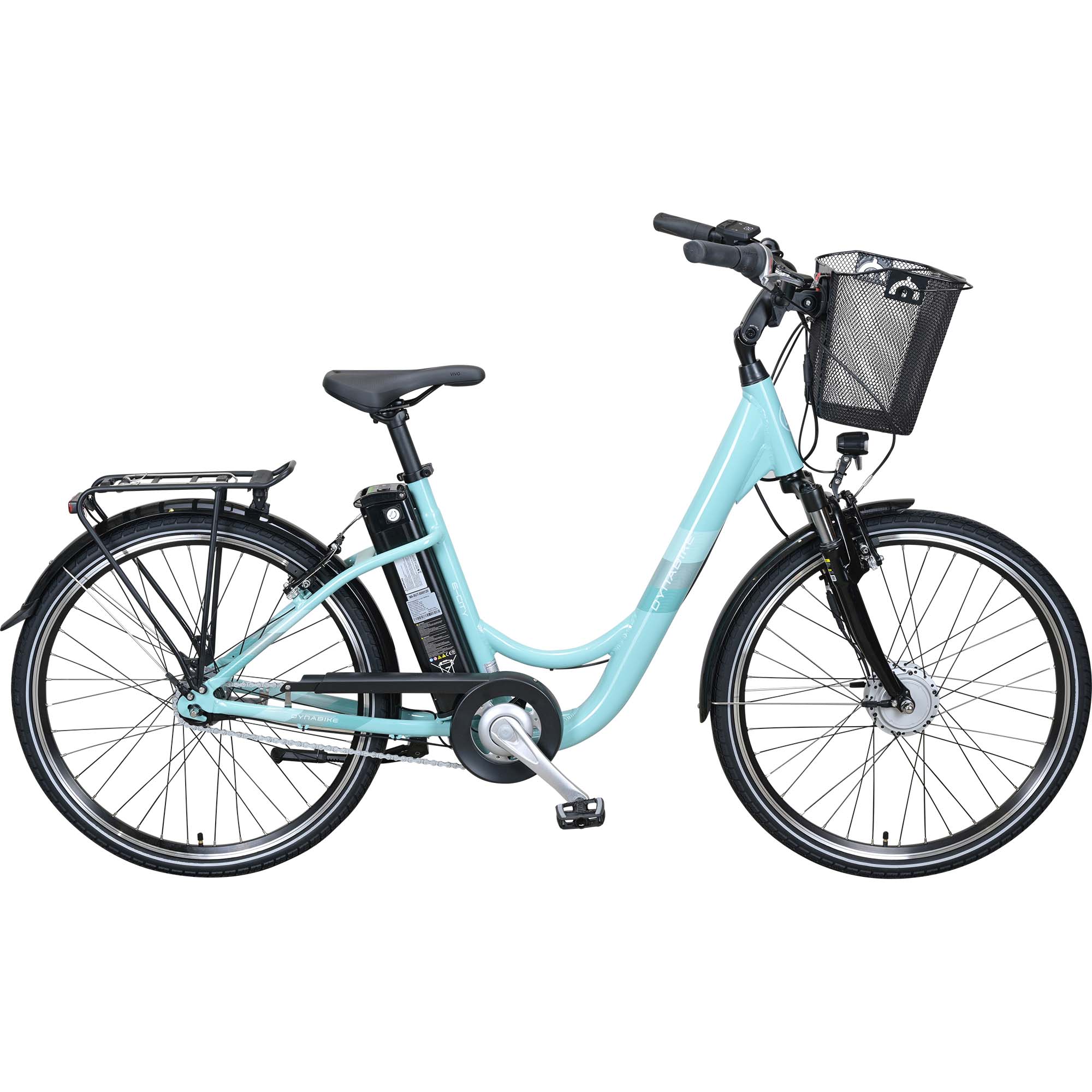 Dynabike E-City RT 500 E-Bike City Bike Tiefeinsteiger grün