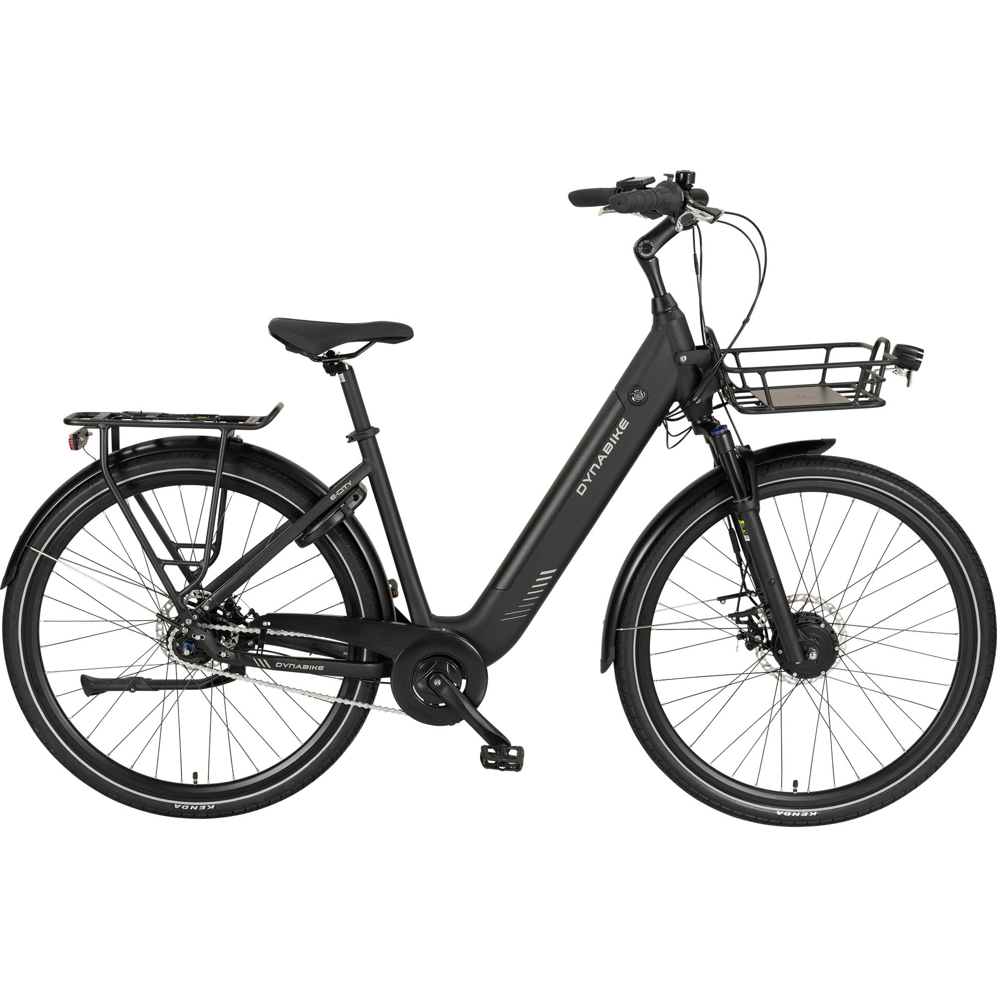 Dynabike E-City E-Bike City Bike Tiefeinsteiger 28" schwarz