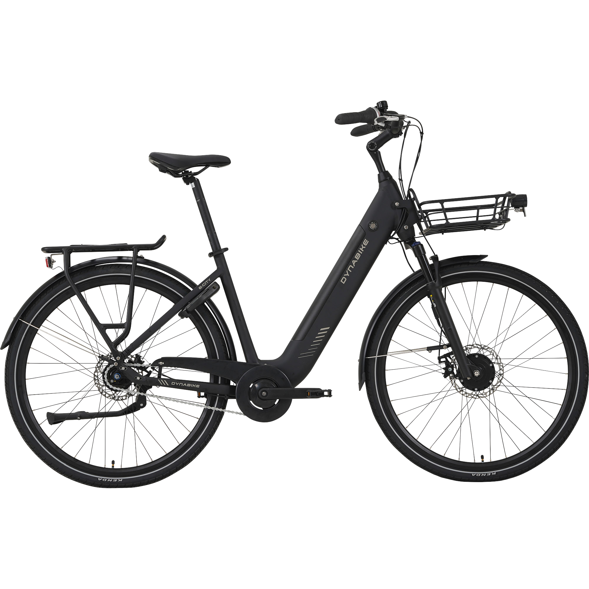 Dynabike E-City E-Bike City Bike Tiefeinsteiger 28" schwarz