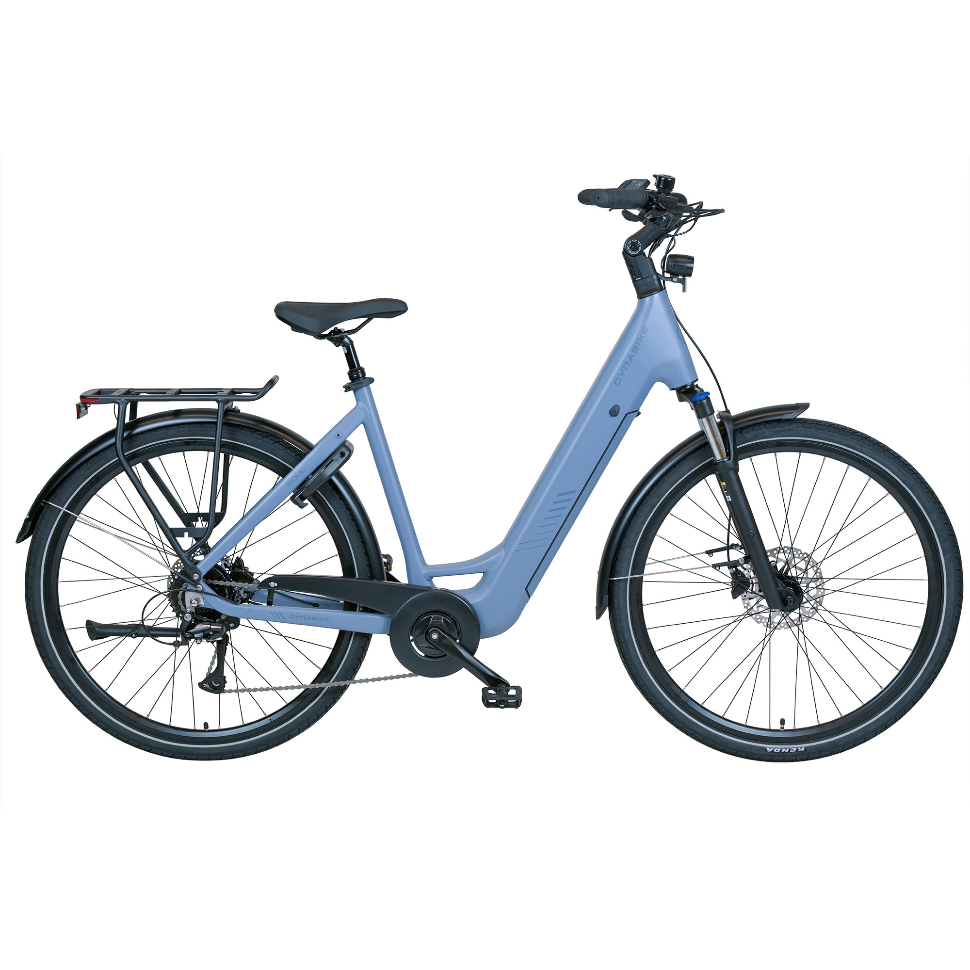 Dynabike Soul E-Bike City Bike Tiefeinsteiger 28" blau
