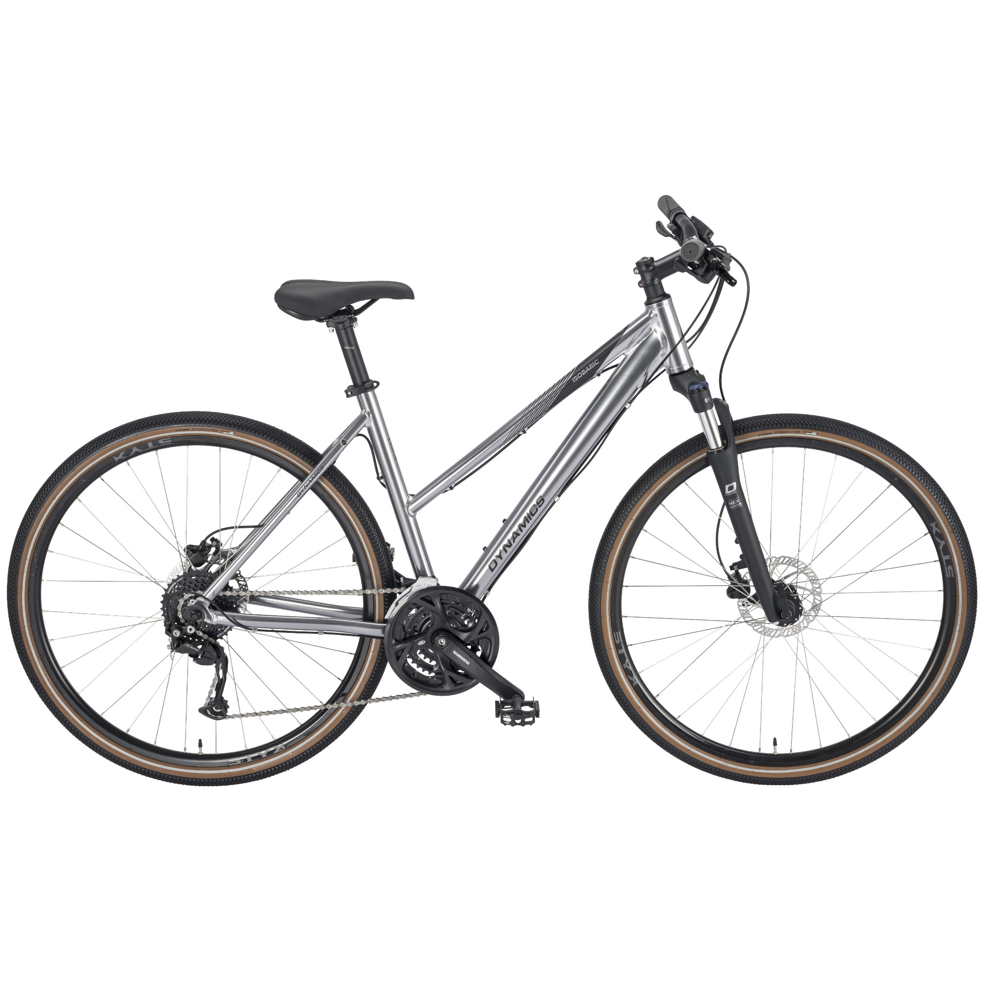 Dynamics Isobaric Crossbike Trapez 28" silber