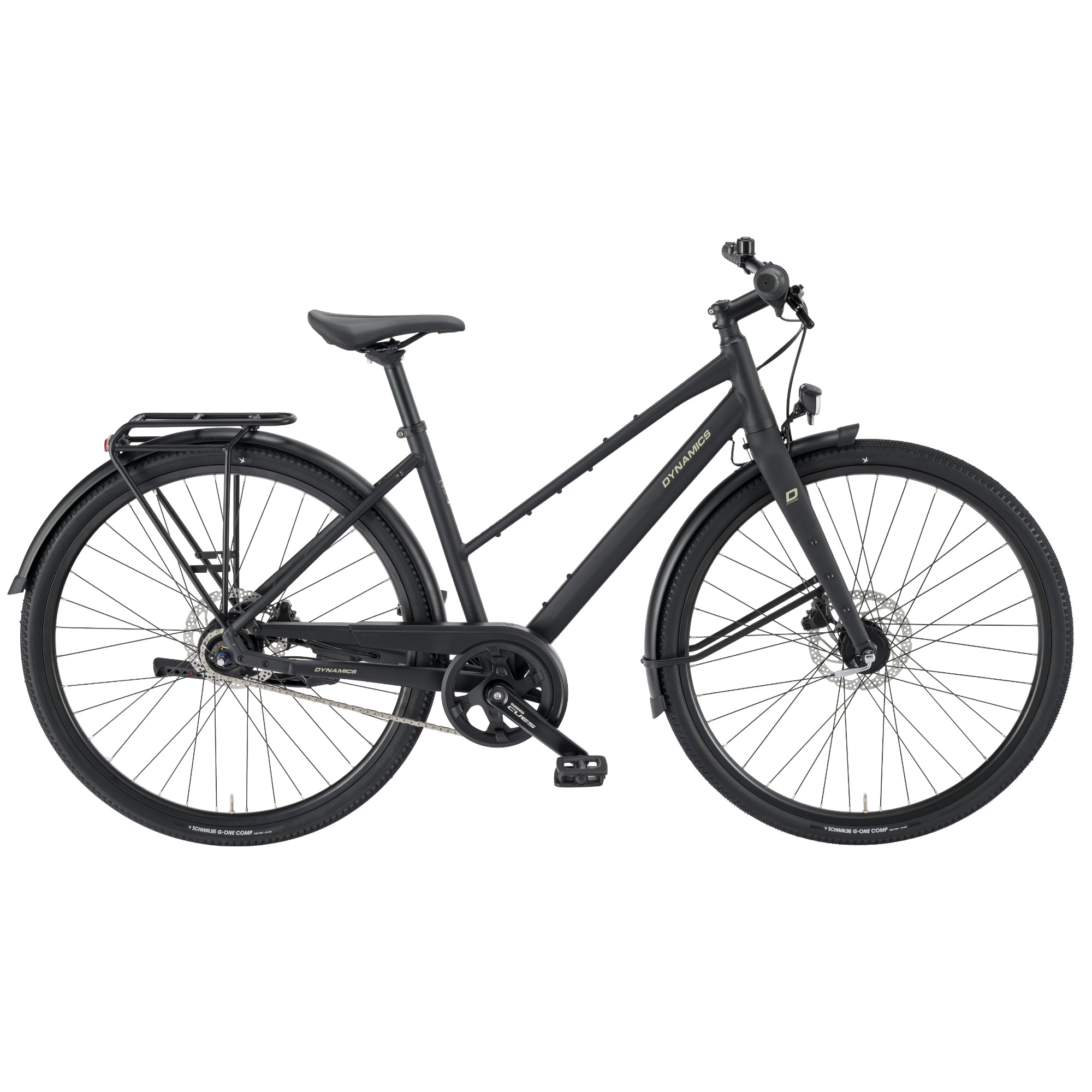 Dynamics Urban SL 8 Trekkingrad Trapez 28" schwarz