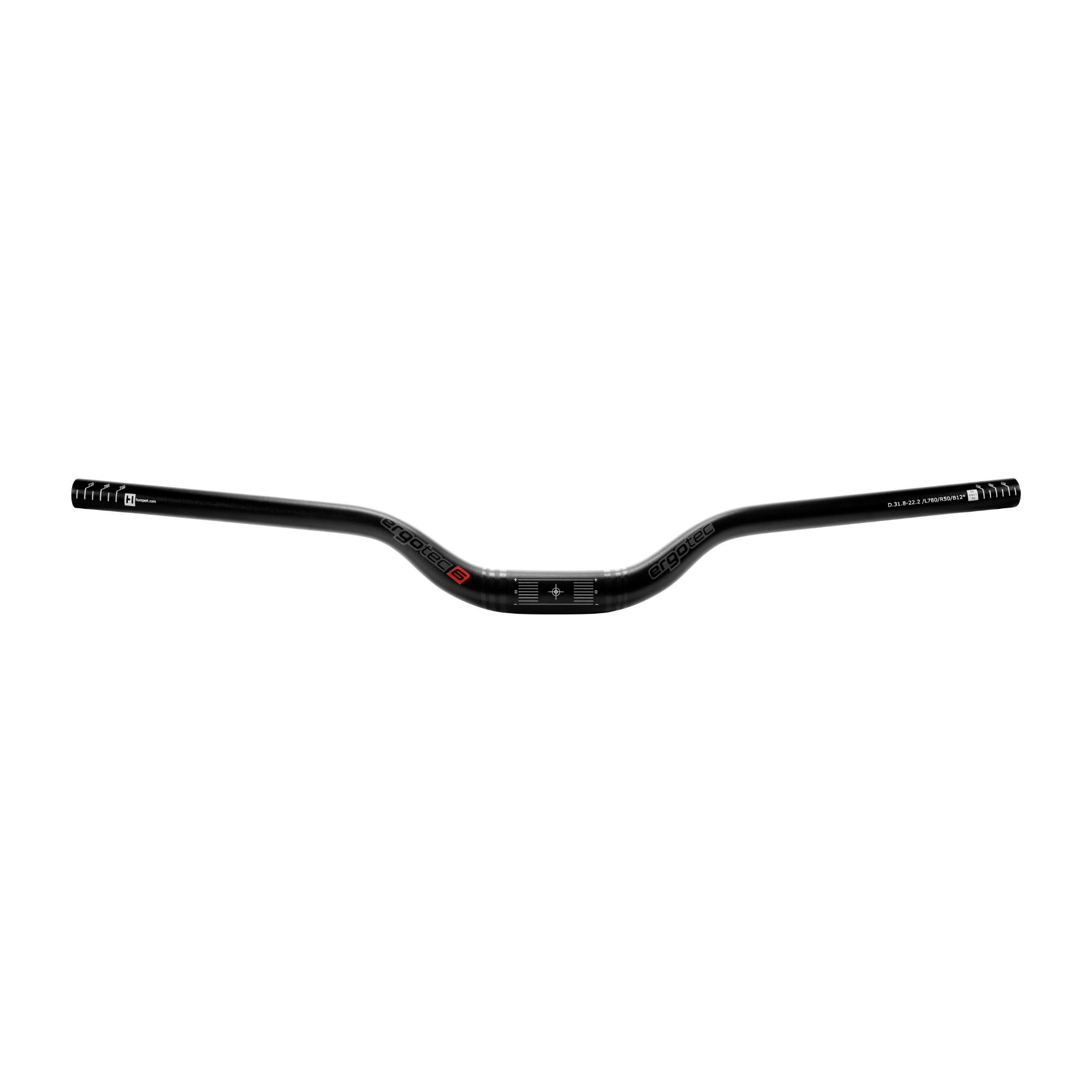 Ergotec Riser Bar Mountainbike-Lenker (31,8 mm / 50 mm)