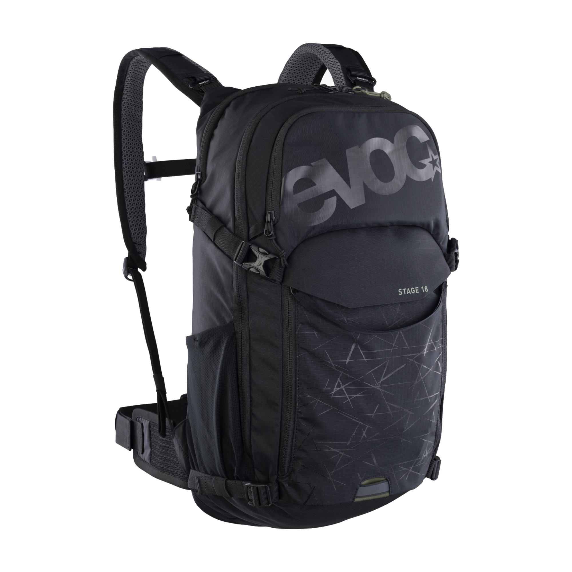 Evoc Stage 18 Fahrradrucksack schwarz