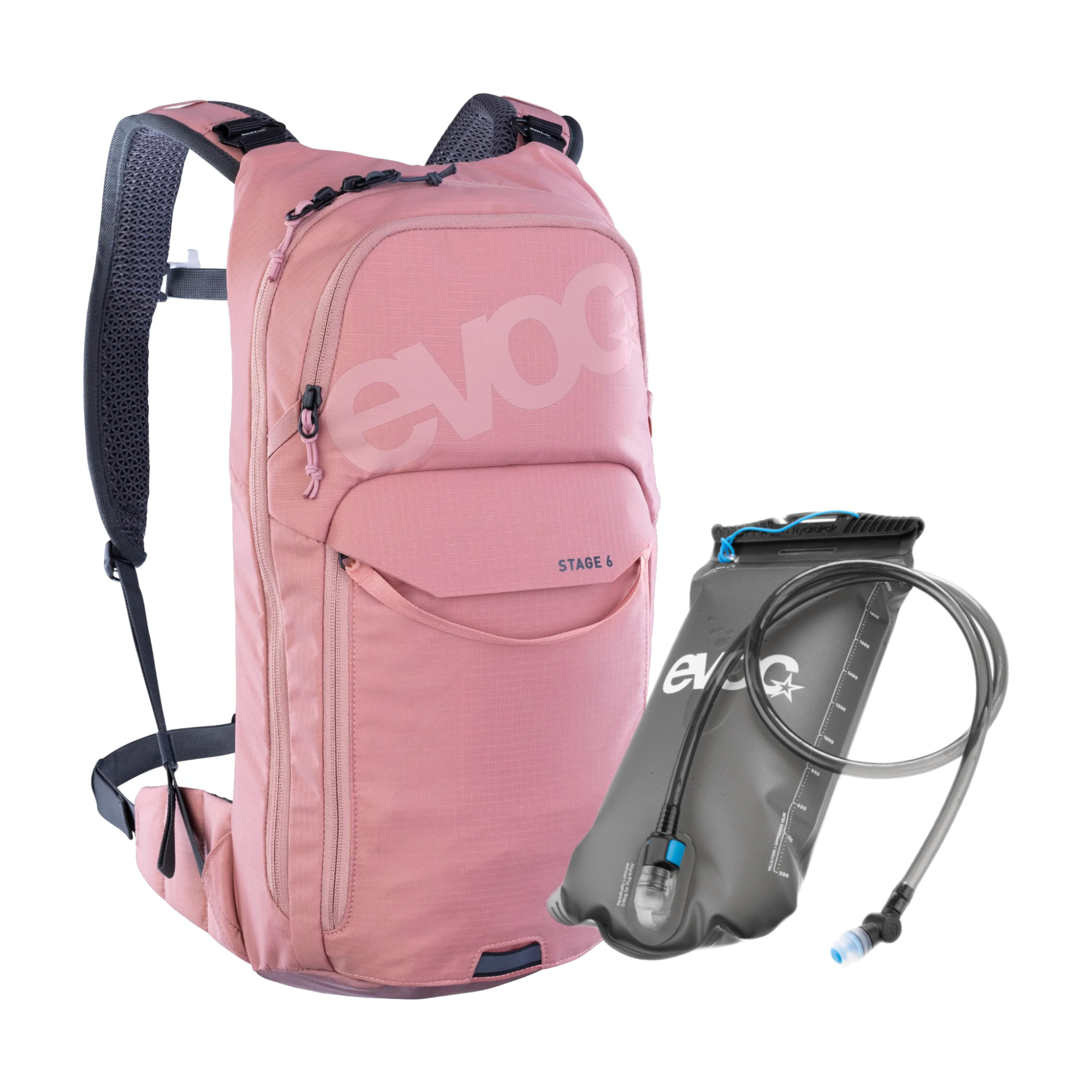 Evoc Stage 6 Fahrradrucksack + Hydration Bladder 2 Trinkblase