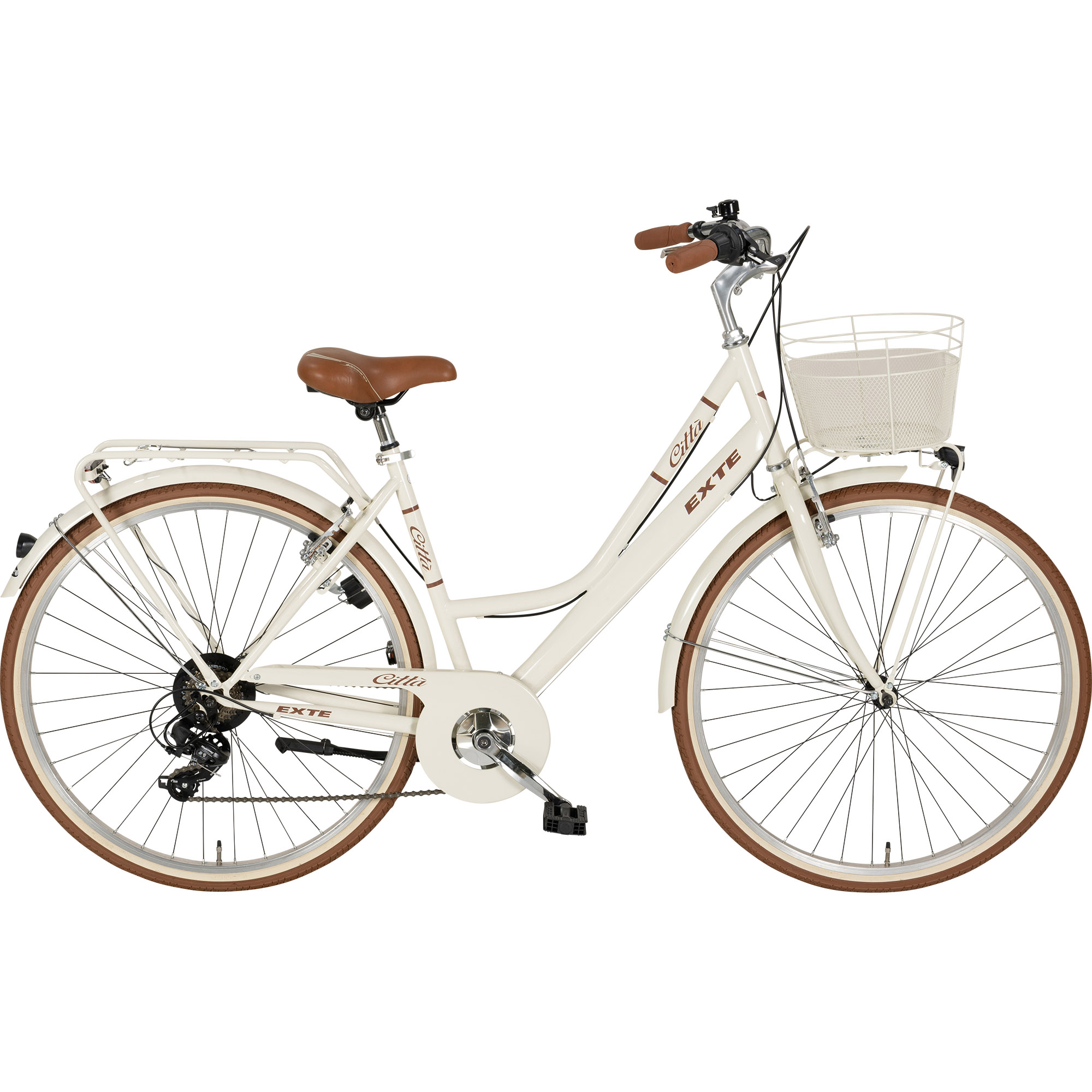 EXTE Citta Cityrad Tiefeinsteiger 28" beige