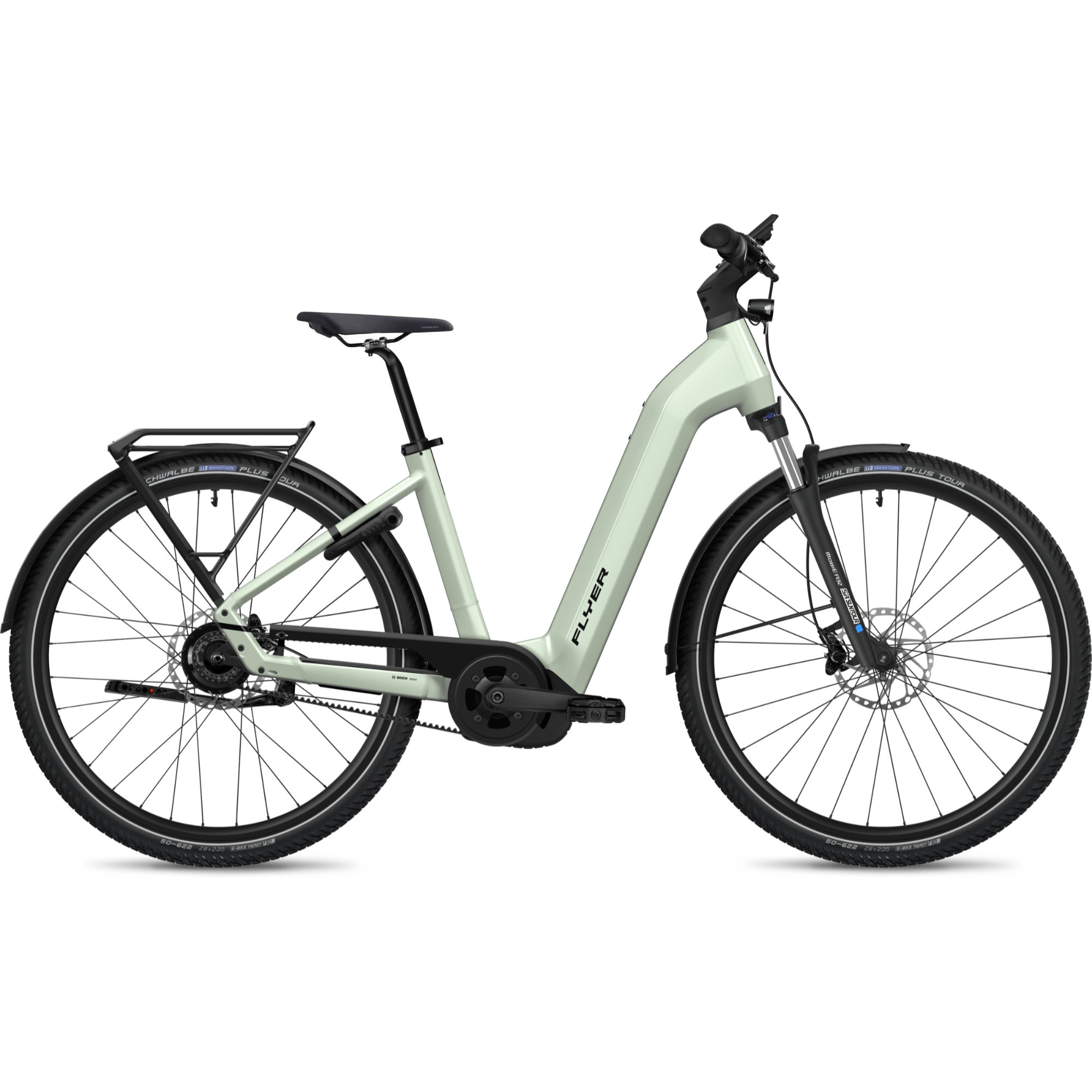 Flyer Gotour 5.43 CX E-Bike ATB Tiefeinsteiger 29" grün