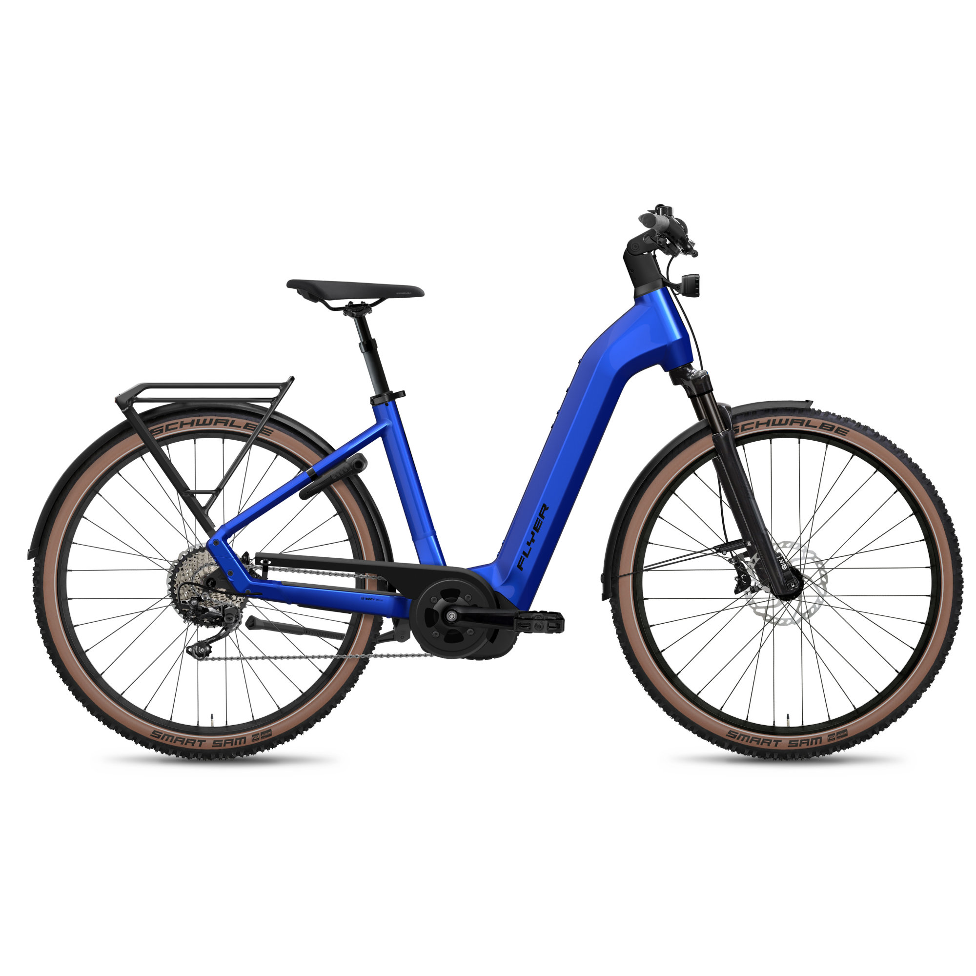 Flyer Gotour 7.12 XC ABS SUV E-Bike Trekkingrad Tiefeinsteiger 29" blau