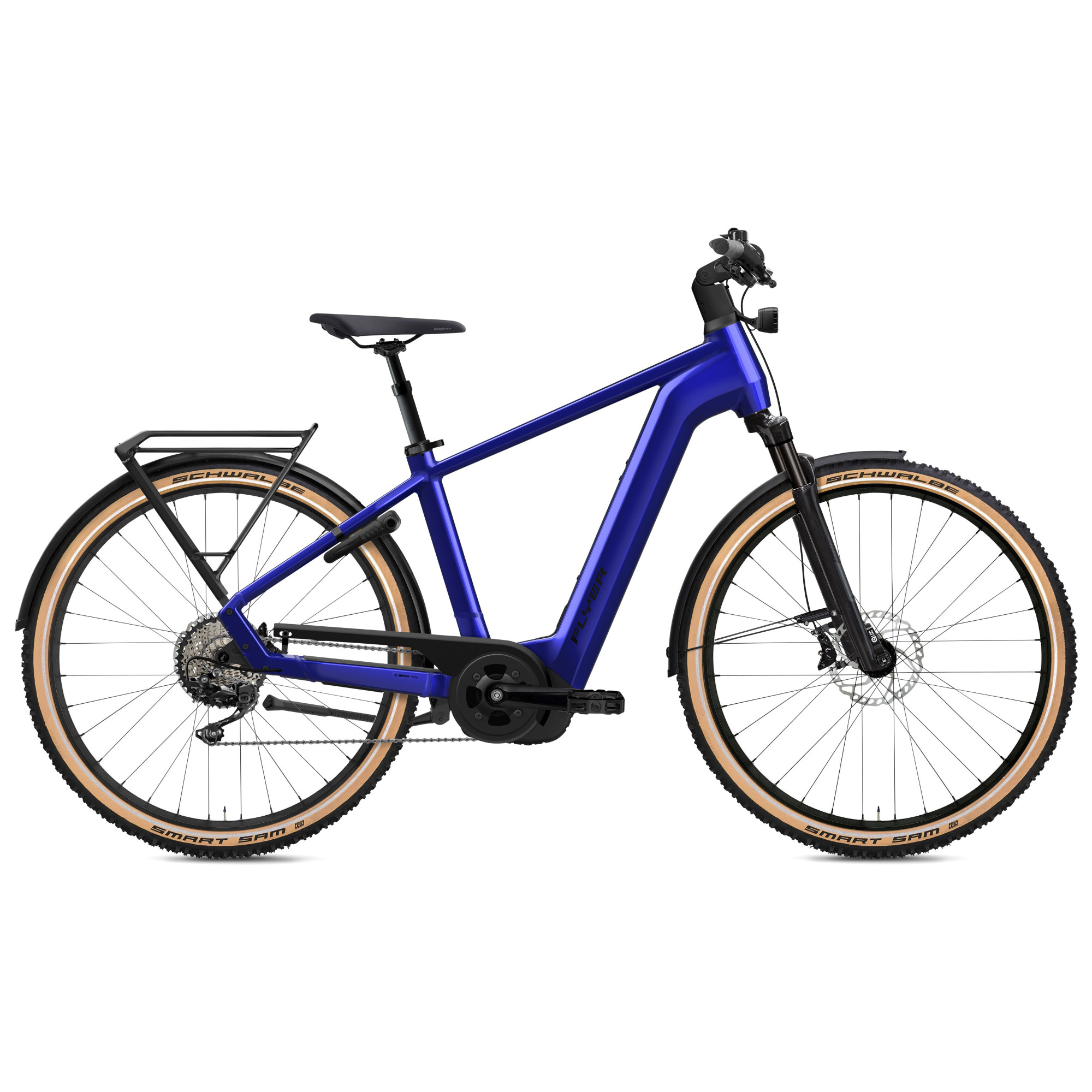 Flyer Gotour 7.12 XC SUV E-Bike Trekkingrad Herren 29" blau